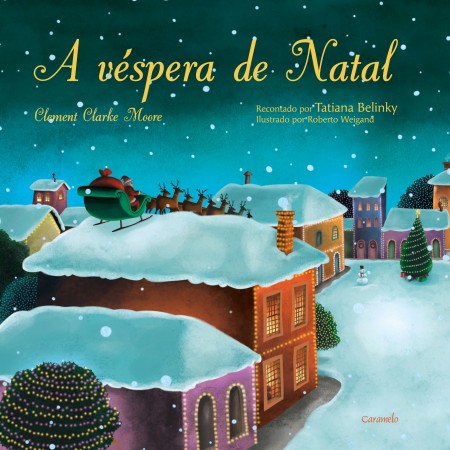 Capa do livro 'A véspera de Natal'