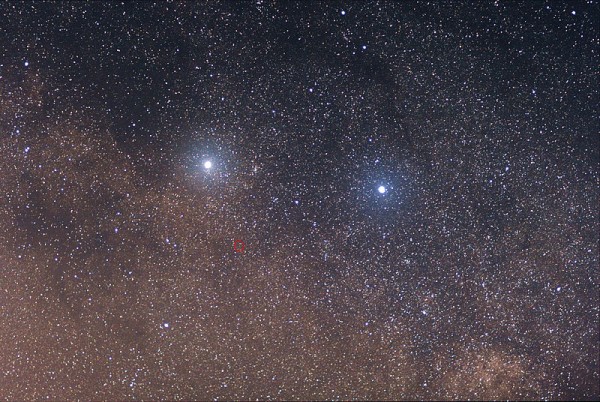 Alfa, Beta e Proxima Centauri