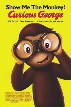 Cartaz do filme “George, o curioso”, lançado em 2006.