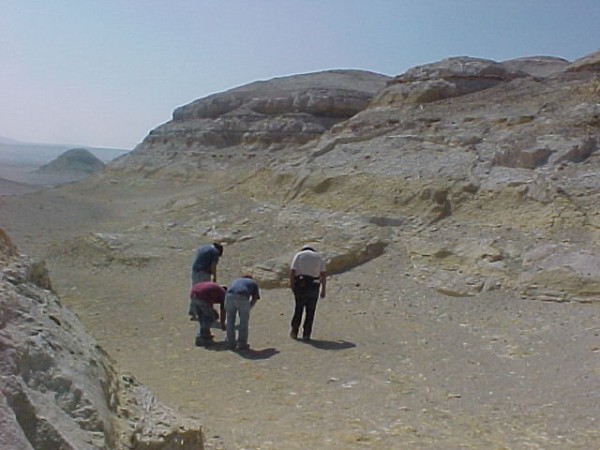 09-Jose Maria Monzon também já encontrou meteoritos em outros países. Aqui ele procura por rochas no deserto de Atacama, no Chile. (foto: arquivo pessoal)