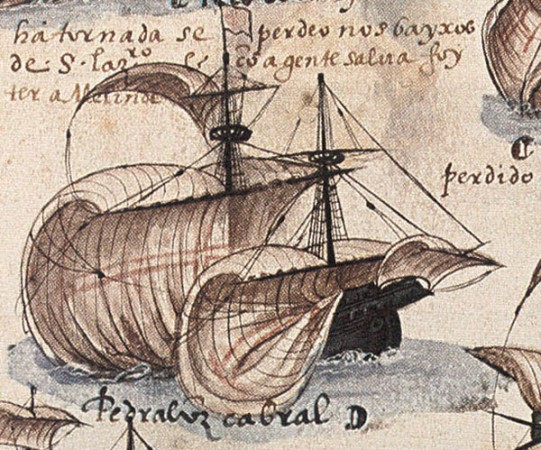 Caravelas, mapas, histórias de piratas: coloque a imaginação para funcionar! (imagem: Academia das Ciências de Lisboa)