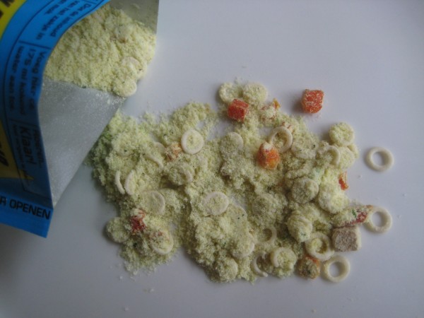 Para produzir a sopa em pó, é preciso desidratar os ingredientes. (foto: kattebelletje / Flickr / <a href=http://creativecommons.org/licenses/by-nc/2.0/br/>CC BY-NC 2.0</a>) 