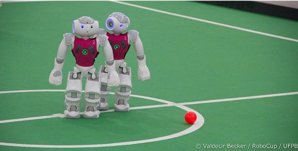 Depois da Copa do Mundo de futebol, chegou a vez da copa dos robôs. (foto: Flickr / RoboCup2014)