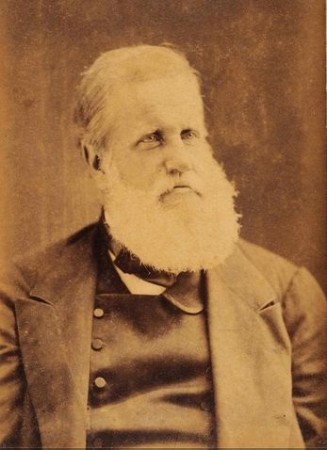 Dom Pedro II em foto tirada durante sua viagem aos Estados Unidos.