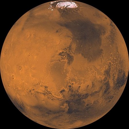 Depois de pisar na lua, a humanidade tenta chegar até Marte nos próximos anos. Será que a busca por conhecimento científico terá um fim? (foto: Nasa/Wikimedia)