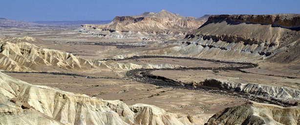 Deserto de Negev, em Israel