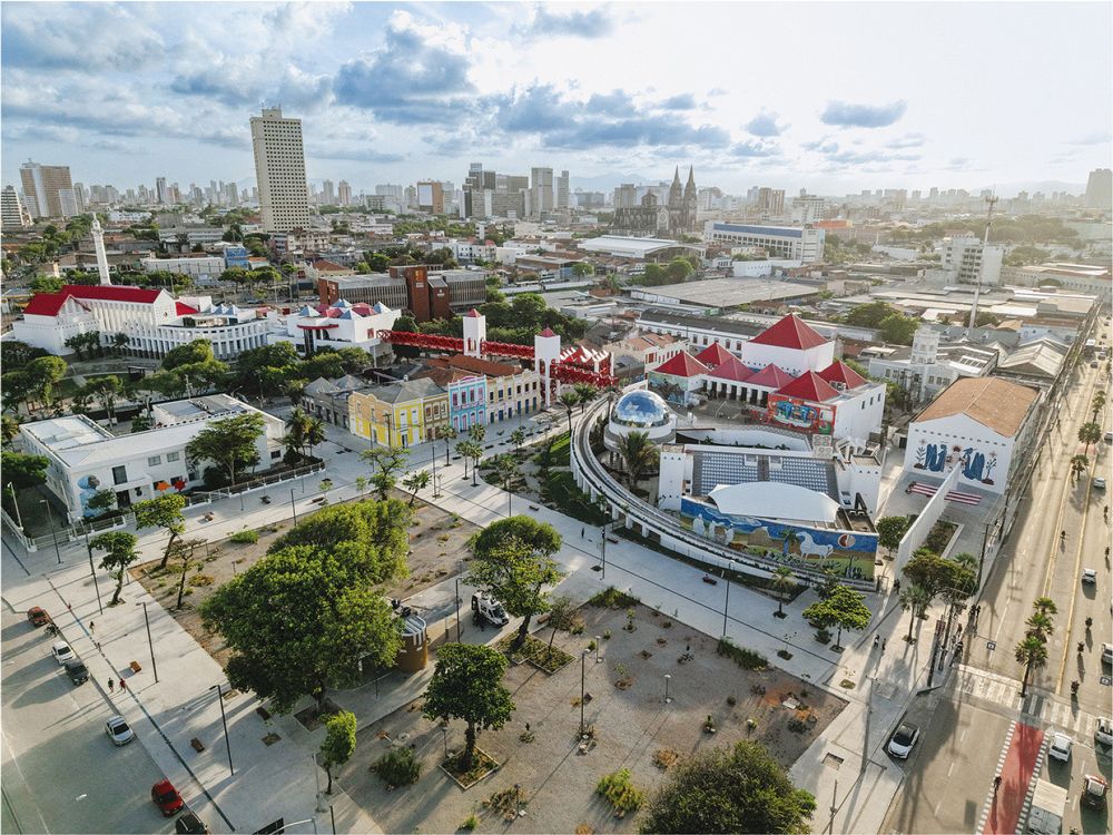 De visita ao Dragão do Mar
