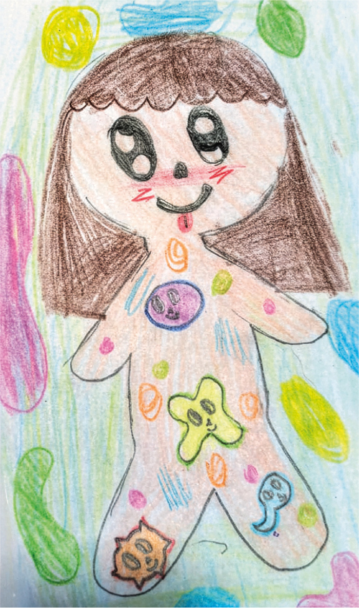 Desenho Celula no papel