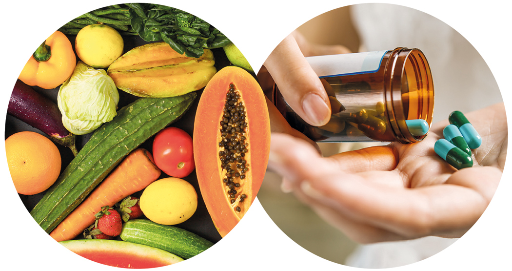 Quimica frutas e remedio