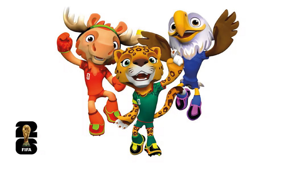 Mascotes Copa 2026 Maple Clutch Zayu